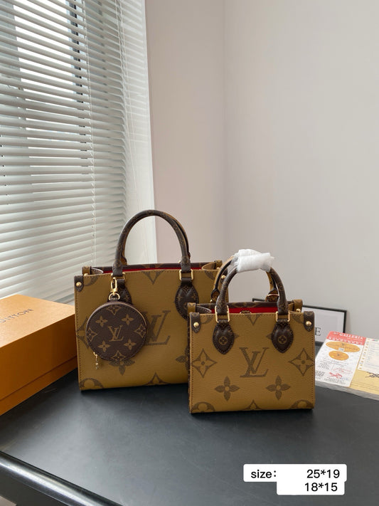 Lv Most Famous On the Go Bag ( 2 Sizes )