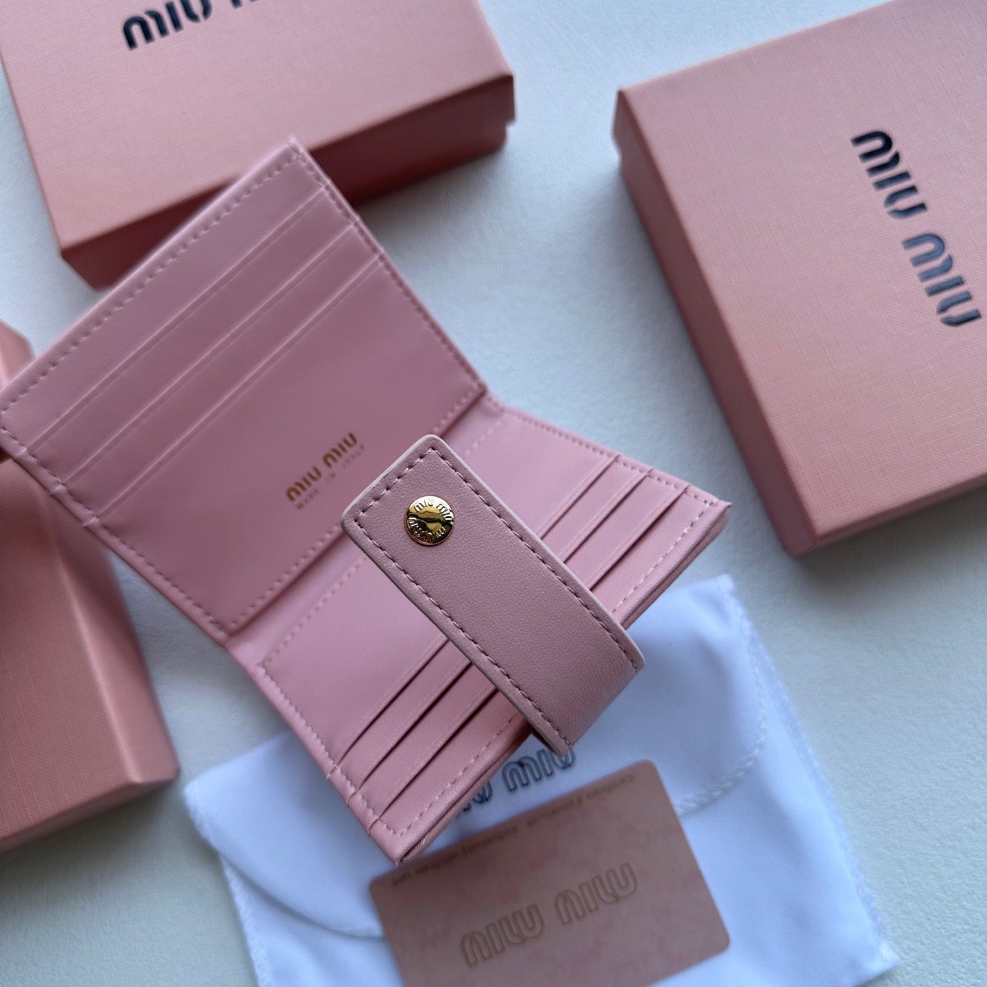 Miu Miu Wallet + Card Holder