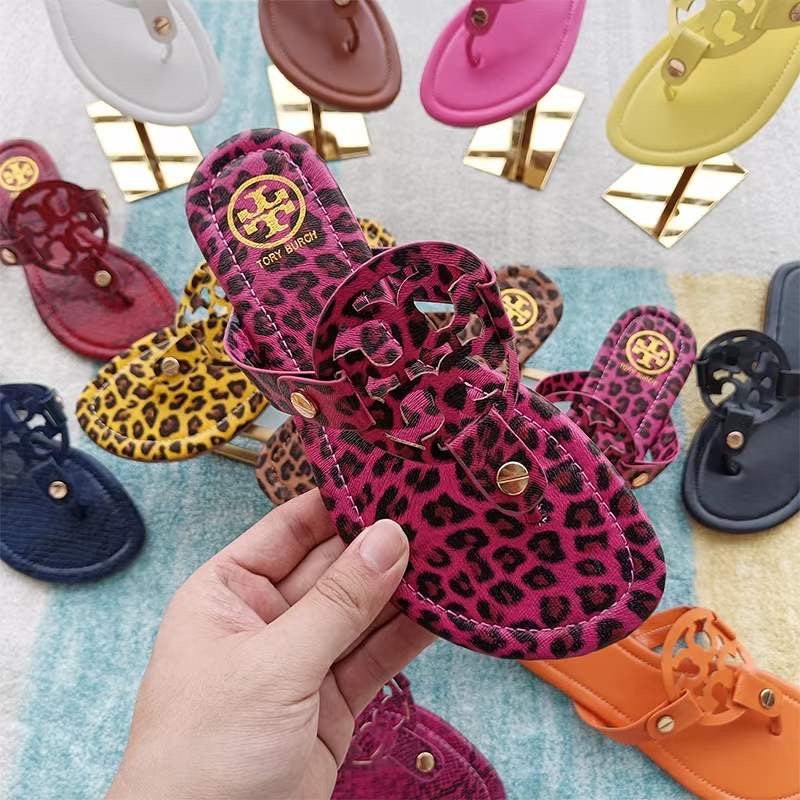 T Burch Famous Slipper ( Multi Colours )
