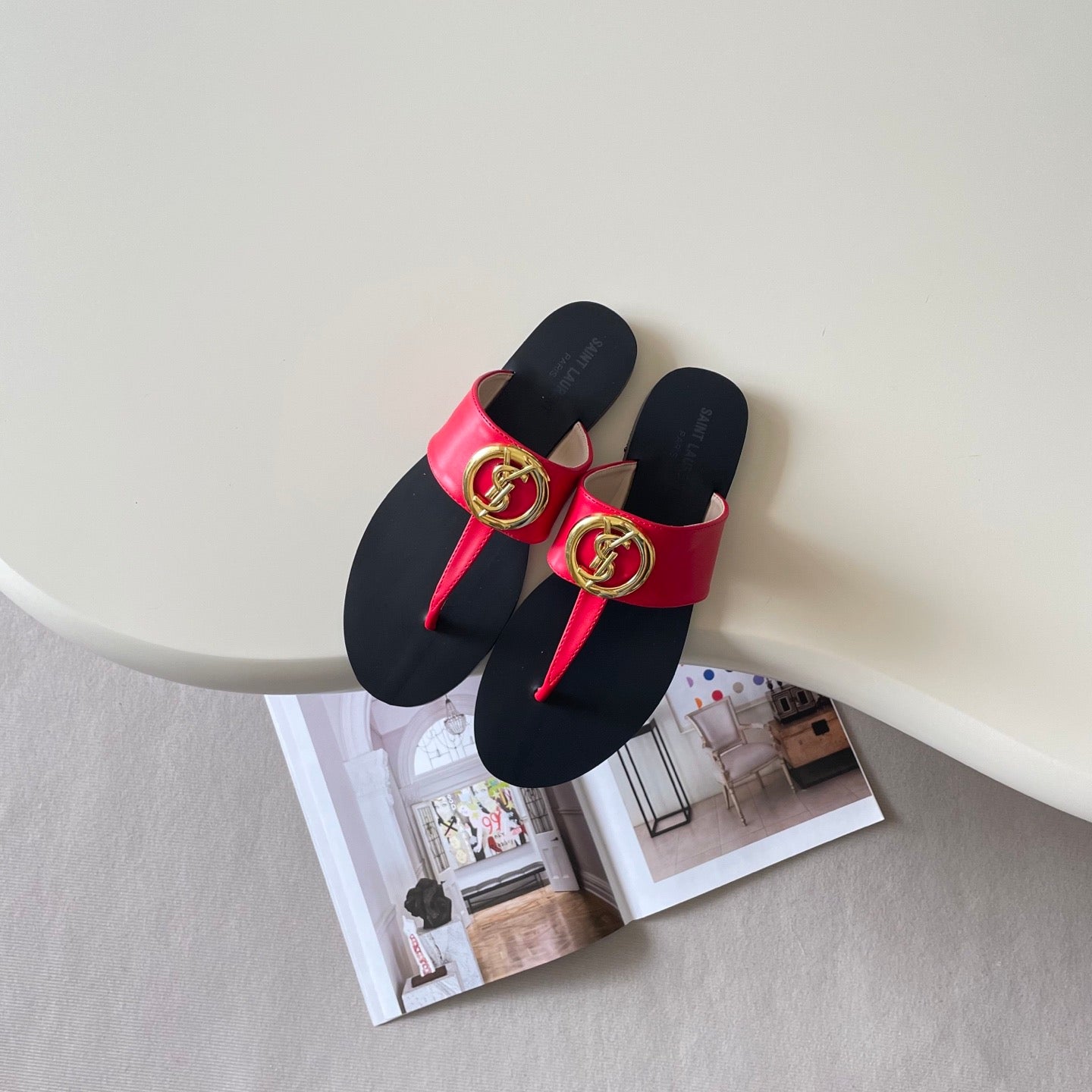 YSL Slipper ( Multi Colours )