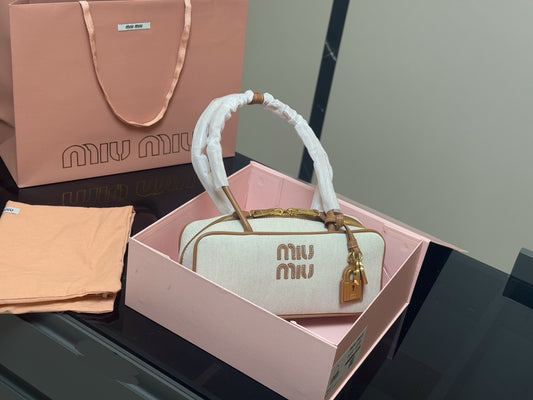 Miu Miu Bowling Ball / Briefcase Bag
