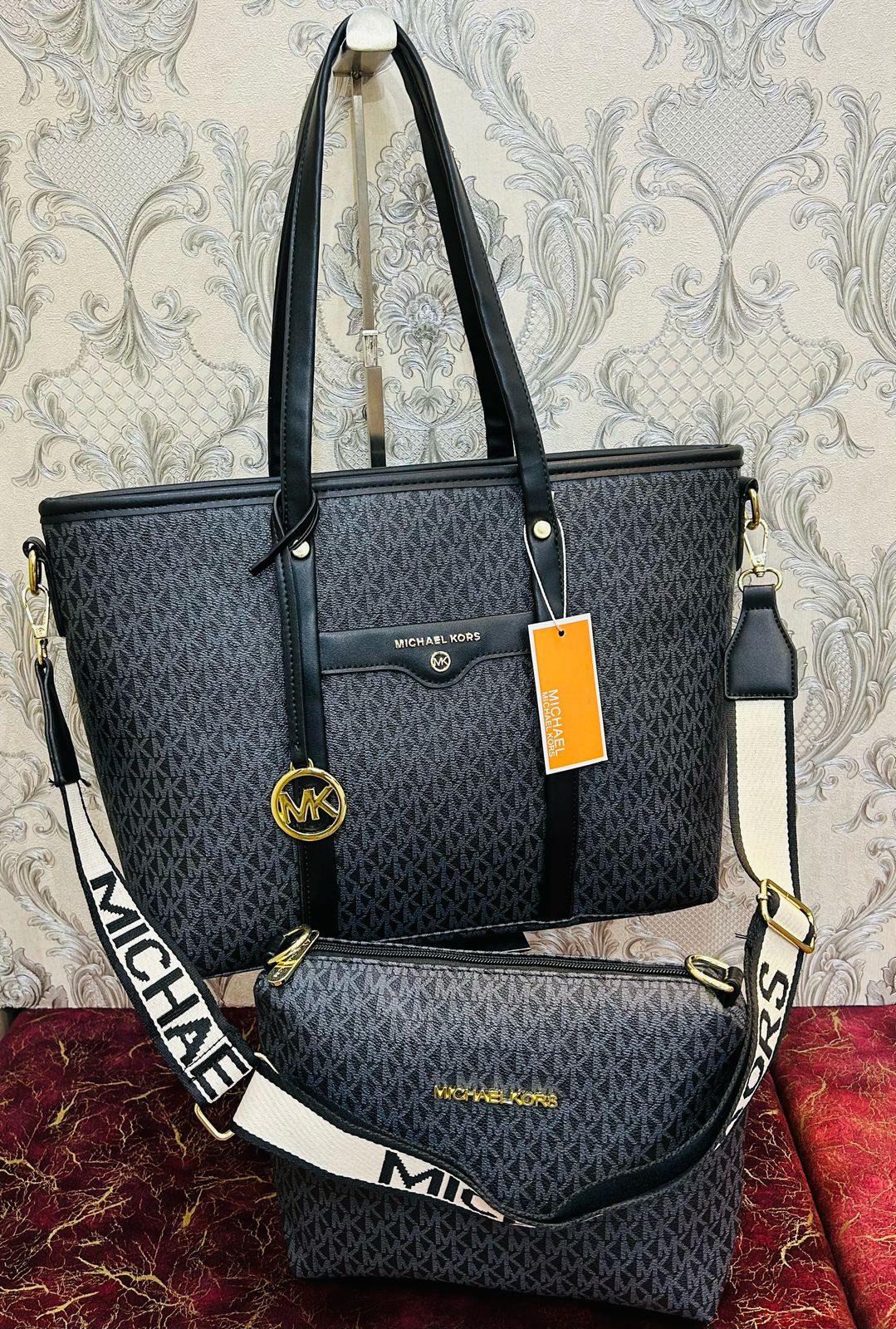 MK Bag With Pouch ( 4 Colours )