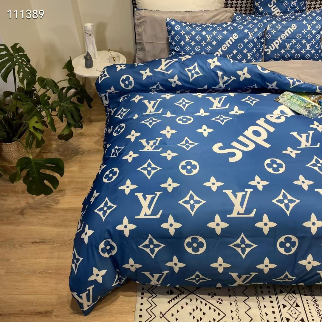 Lv x Supreme Bed Sheet