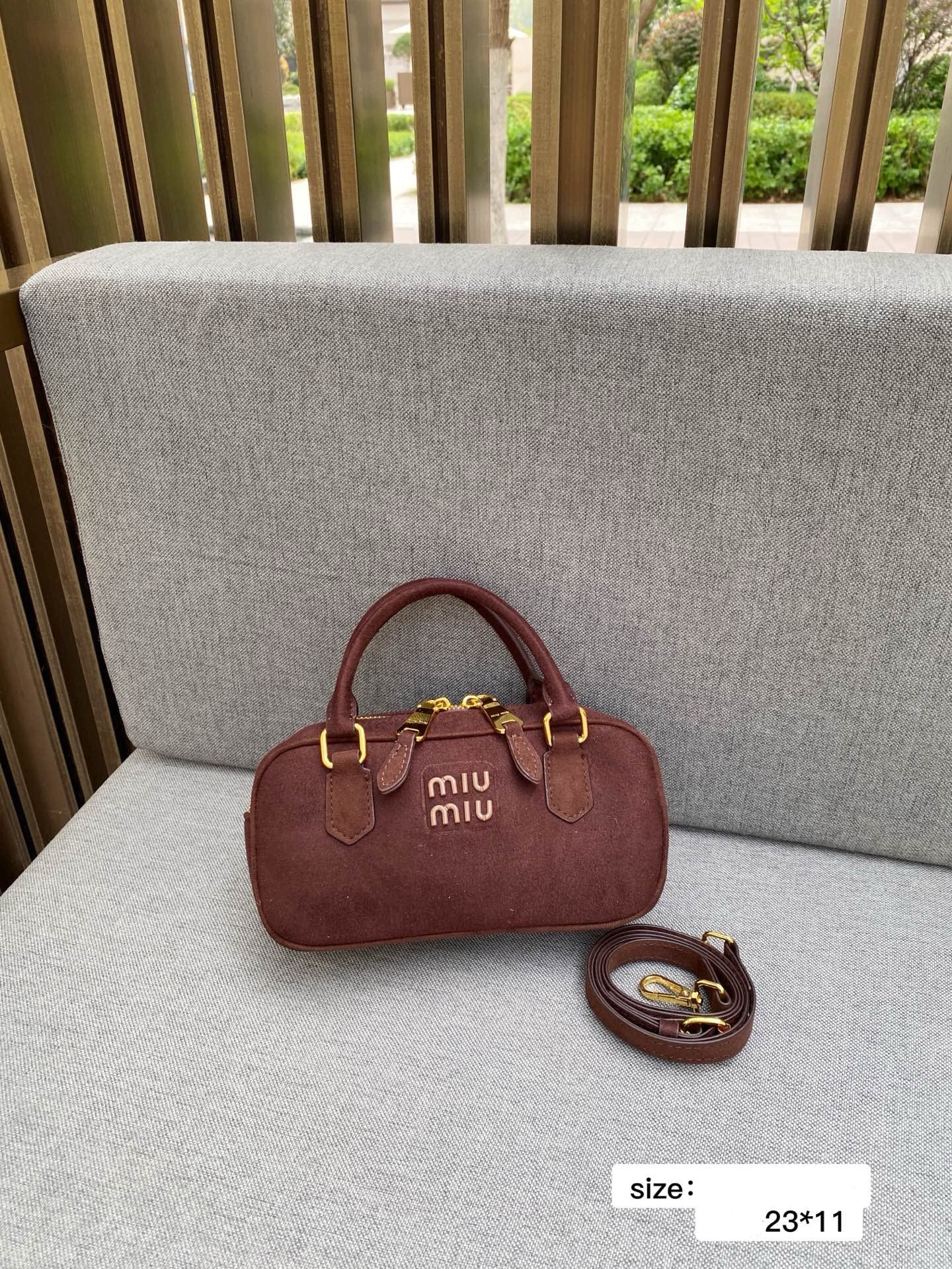 Miu Miu Bowling Bag ( 2 Sizes & 5 Colours )