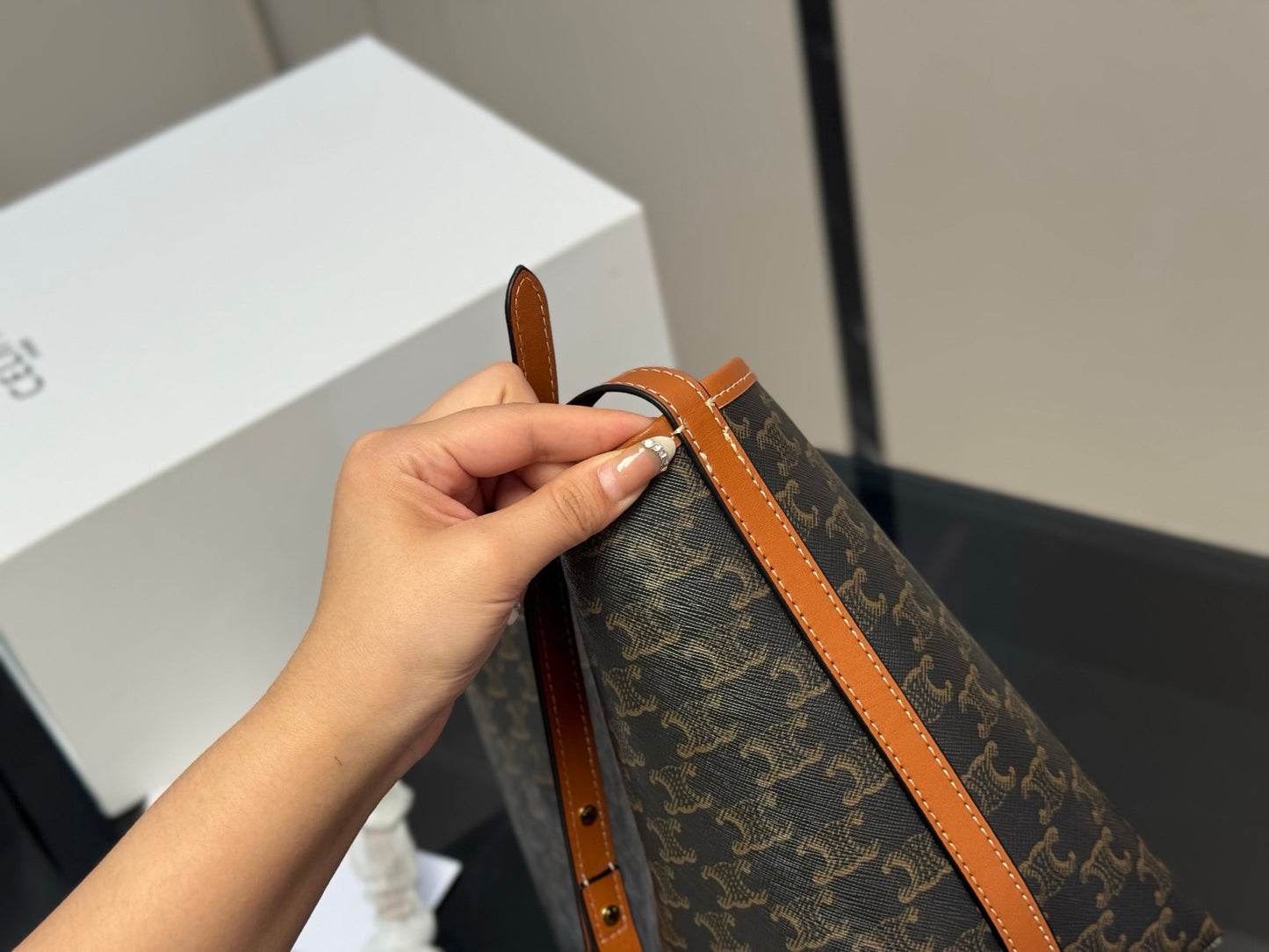 C*line Soft Shopper Tote Bag