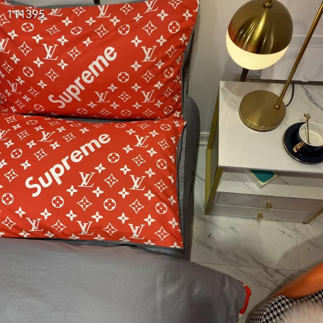 Lv x Supreme Bed Sheet