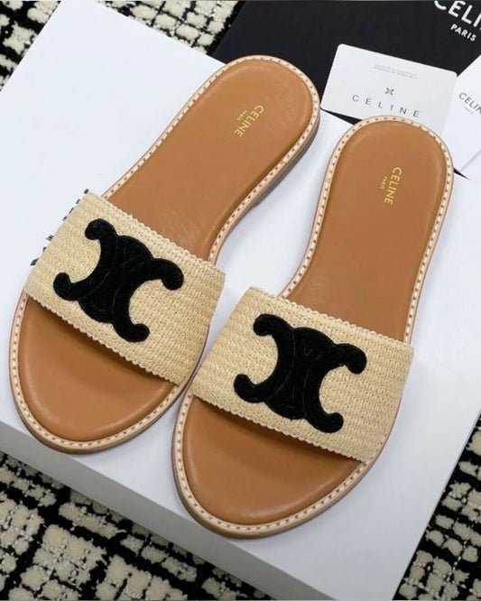 C*line Brand Slippers ( 2 Colours )