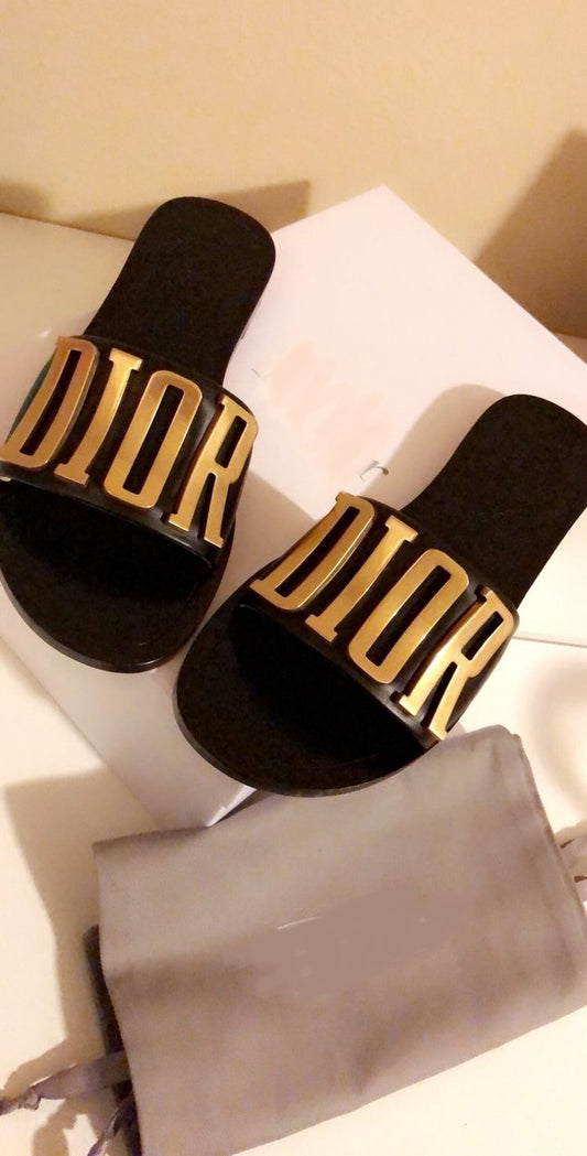 Di*r Bold Alphabet Slipper