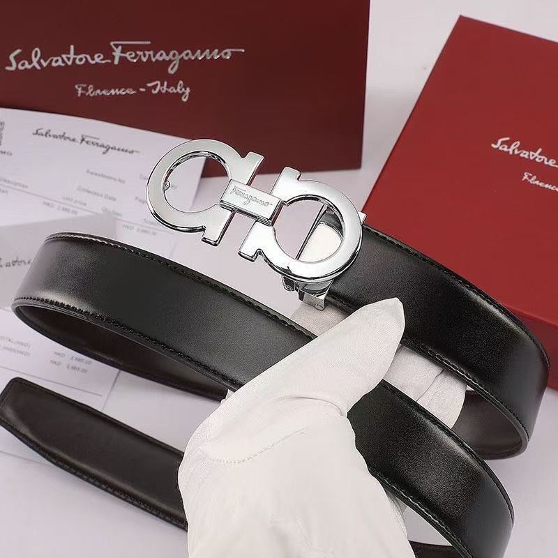 Ferragamo Belt ( 4 Buckle Shades )