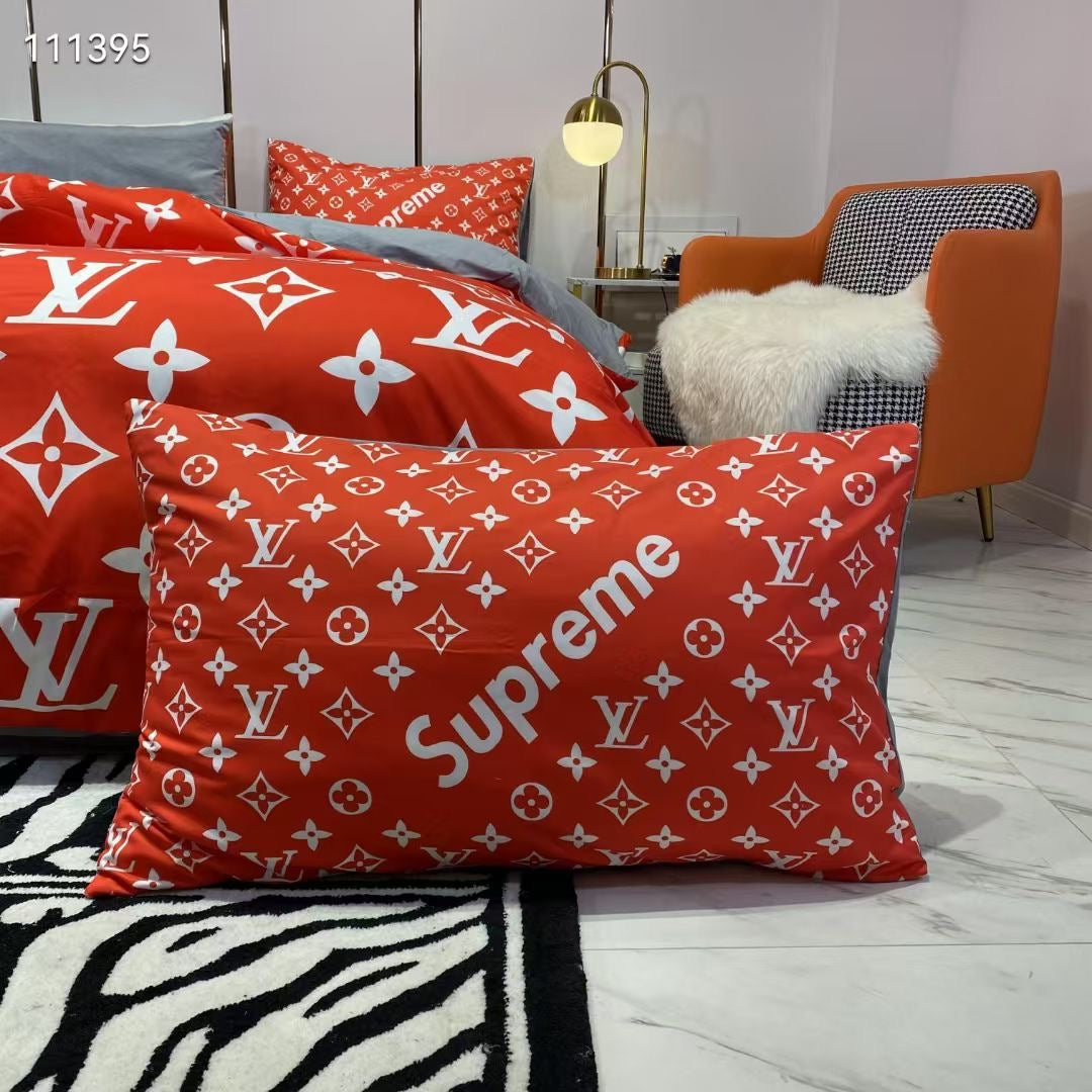 Lv x Supreme Bed Sheet