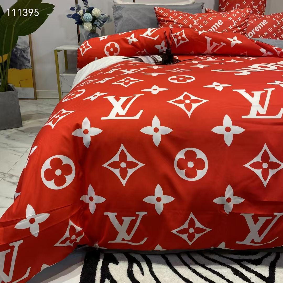 Lv x Supreme Bed Sheet