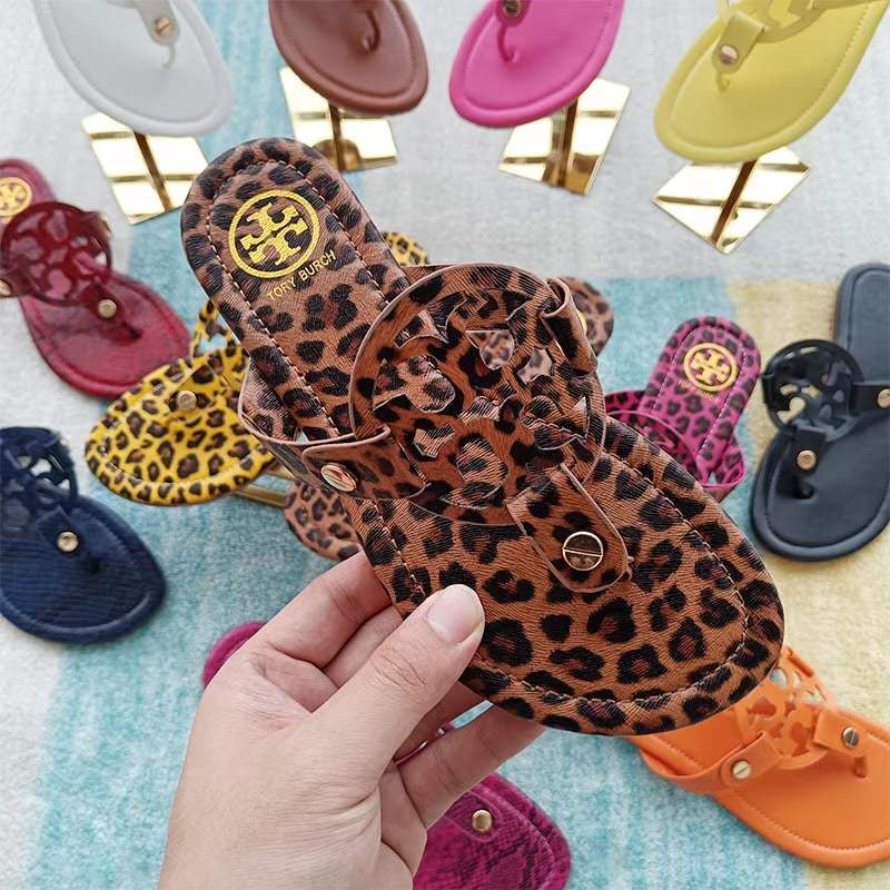 T Burch Famous Slipper ( Multi Colours )